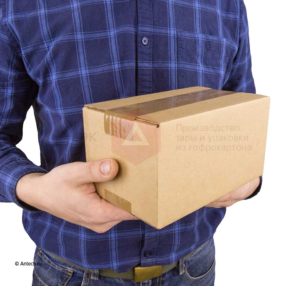 Картонная коробка 200x120x100 мм Т−24B бурый (фото 6) – купить в Москве