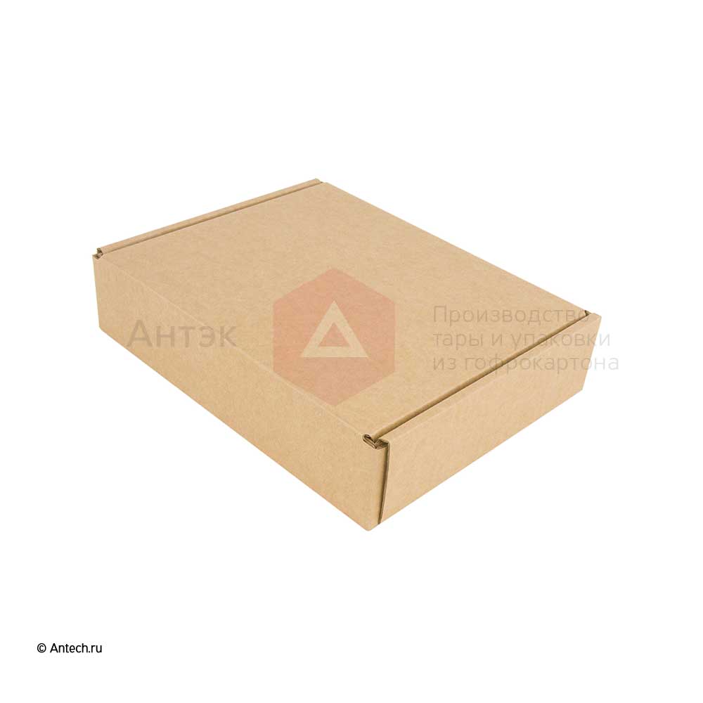 Самосборная коробка 230x187x53 мм Т−24B бурый (фото 5) – купить в Москве