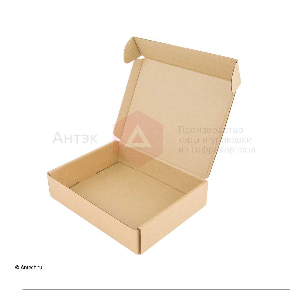 Самосборная коробка 230x187x53 мм Т−24B бурый (фото 2) – купить в Москве