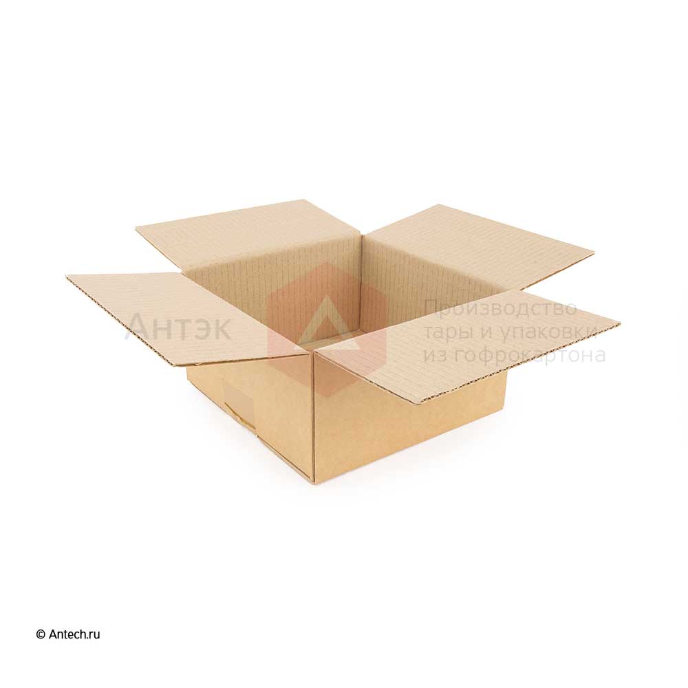 Картонная коробка 200x200x100 мм Т−24B бурый (фото 2) – купить в Москве