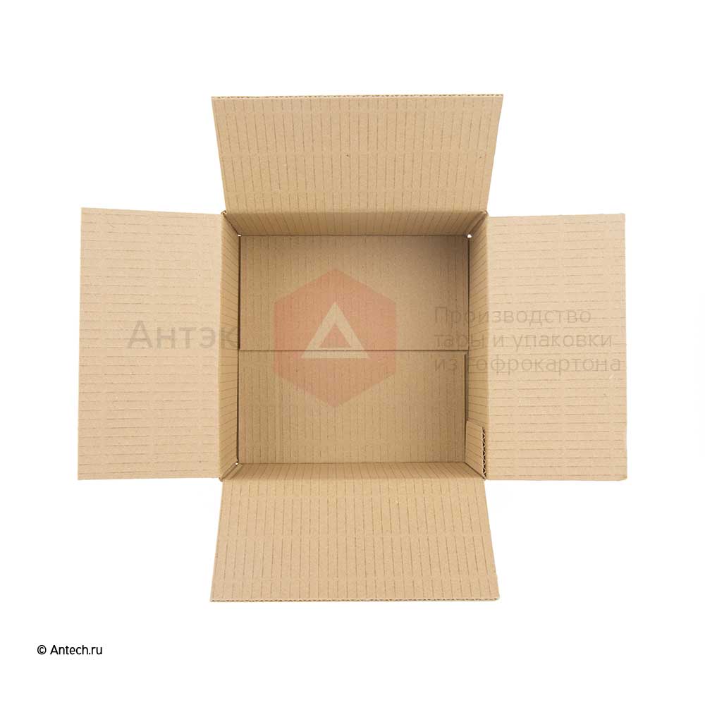 Картонная коробка 200x200x100 мм Т−24B бурый (фото 4) – купить в Москве