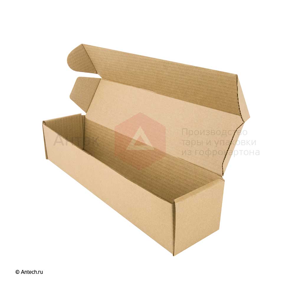 Самосборная коробка-тубус 395*88*85 Т−24B бурый (фото 2) – купить в Москве