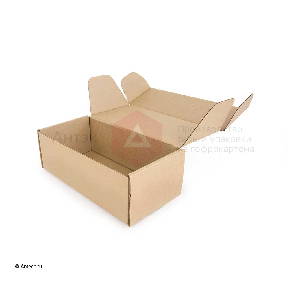 Самосборная коробка 300x155x105 мм Т−24B бурый (фото 3) – купить в Москве