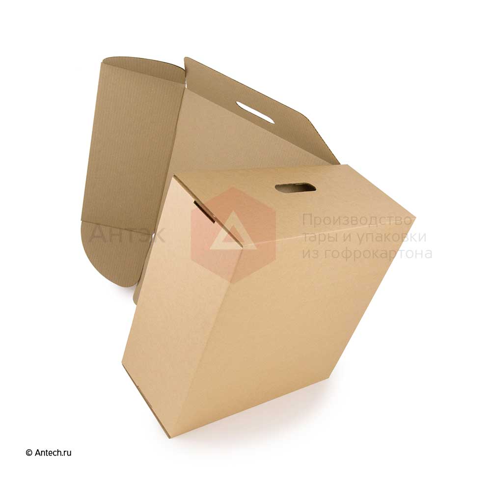 Самосборная коробка 440x440x205 мм Т−24B бурый (фото 4) – купить в Москве