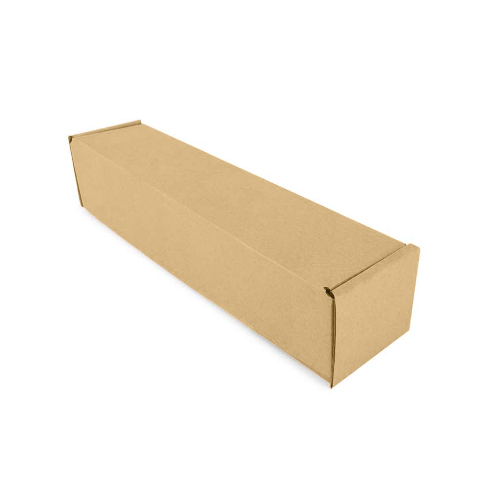 Самосборная коробка-тубус 395x88x85 мм Т−24B бурый (фото 1) – купить в Москве