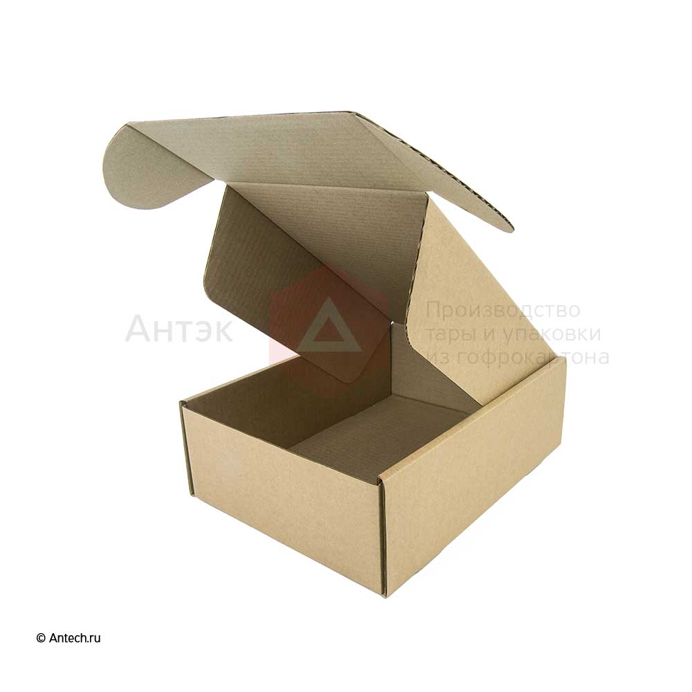 Самосборная коробка 220x320x100 мм Т−24B бурый (фото 2) – купить в Москве