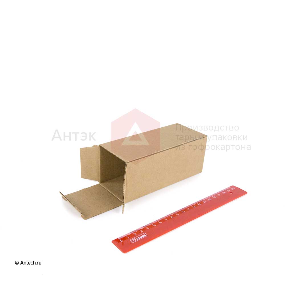 Коробка маленькая с крышкой 60x60x150 мм МГК Т−24E бурая (фото 5) – купить в Москве