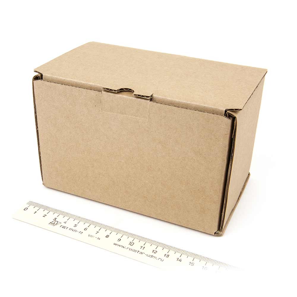 Маленькая коробка 150x100x100 мм Т−24B бурая (фото 5) – купить в Москве