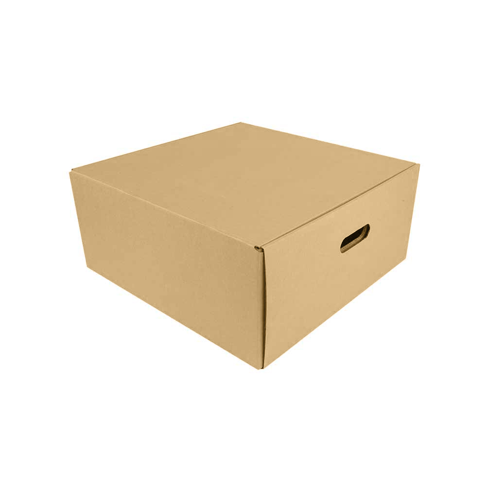 Самосборная коробка 490x490x220 мм Т−24B бурый (фото 1) – купить в Москве