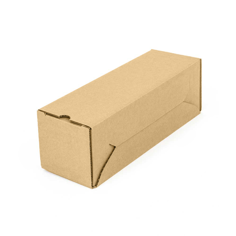 Самосборная коробка 100x100x310 мм Т−24B бурый (фото 1) – купить в Москве