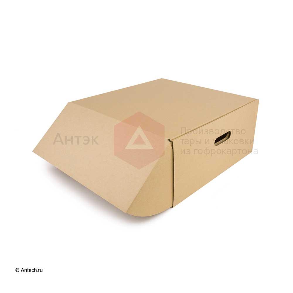 Самосборная коробка 490x490x220 мм Т−24B бурый (фото 3) – купить в Москве