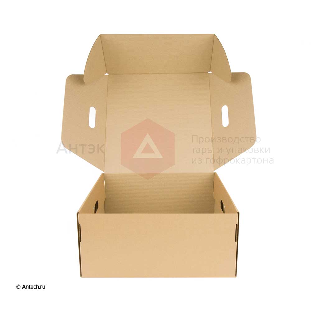 Самосборная коробка 490x490x220 мм Т−24B бурый (фото 2) – купить в Москве