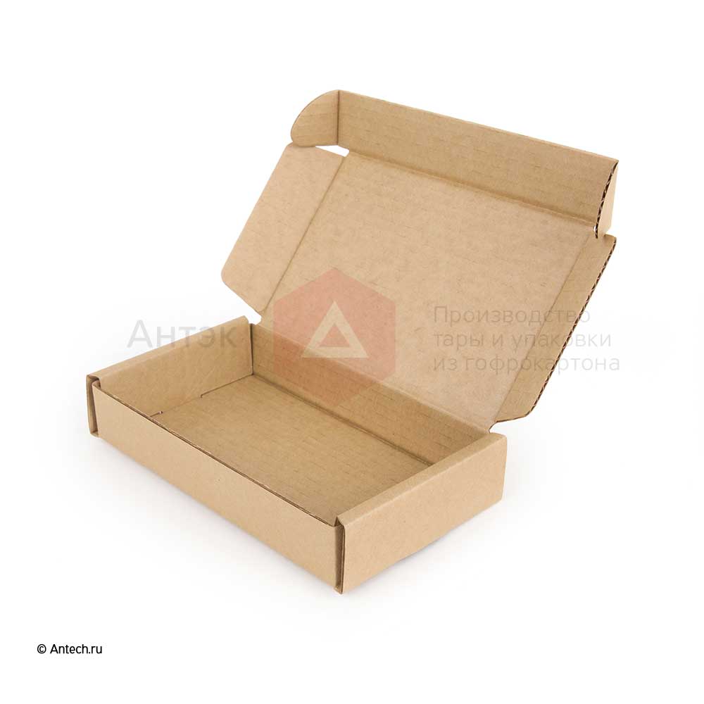 Самосборная коробка 180x115x35 мм Т−24B бурый (фото 2) – купить в Москве