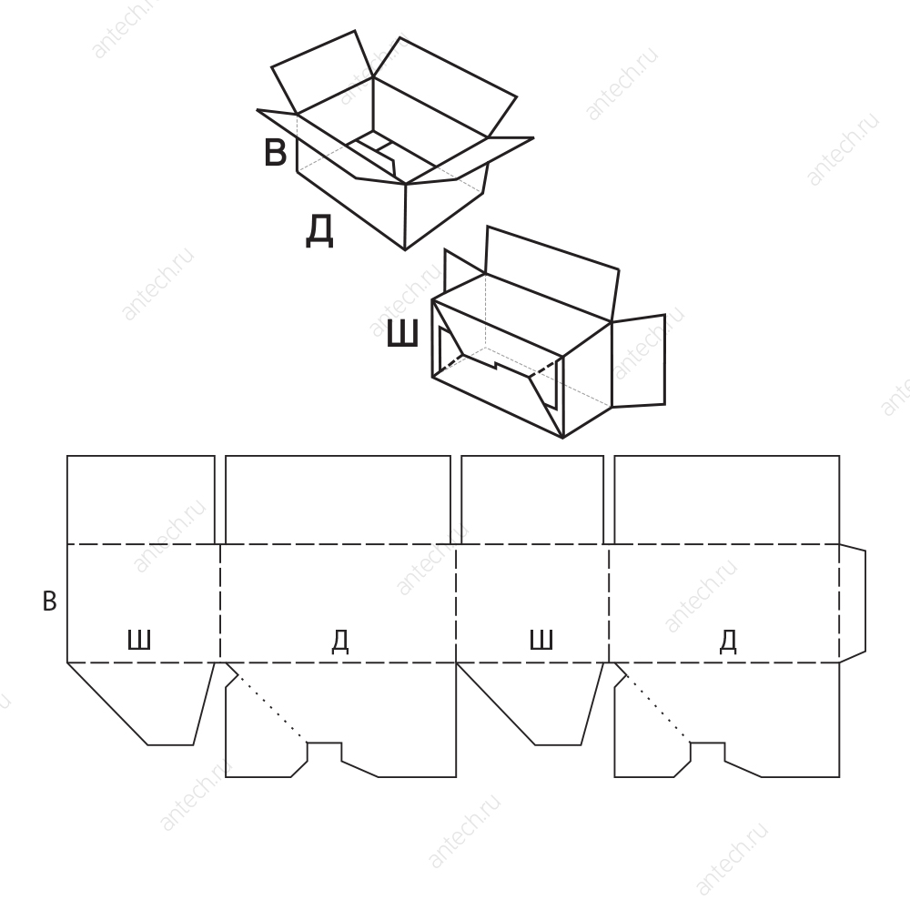 Фото схемы коробки. Развертка коробки ласточкин хвост. Коробка ласточкин хвост развертка. Развертка четырехклапанной коробки. Короб 