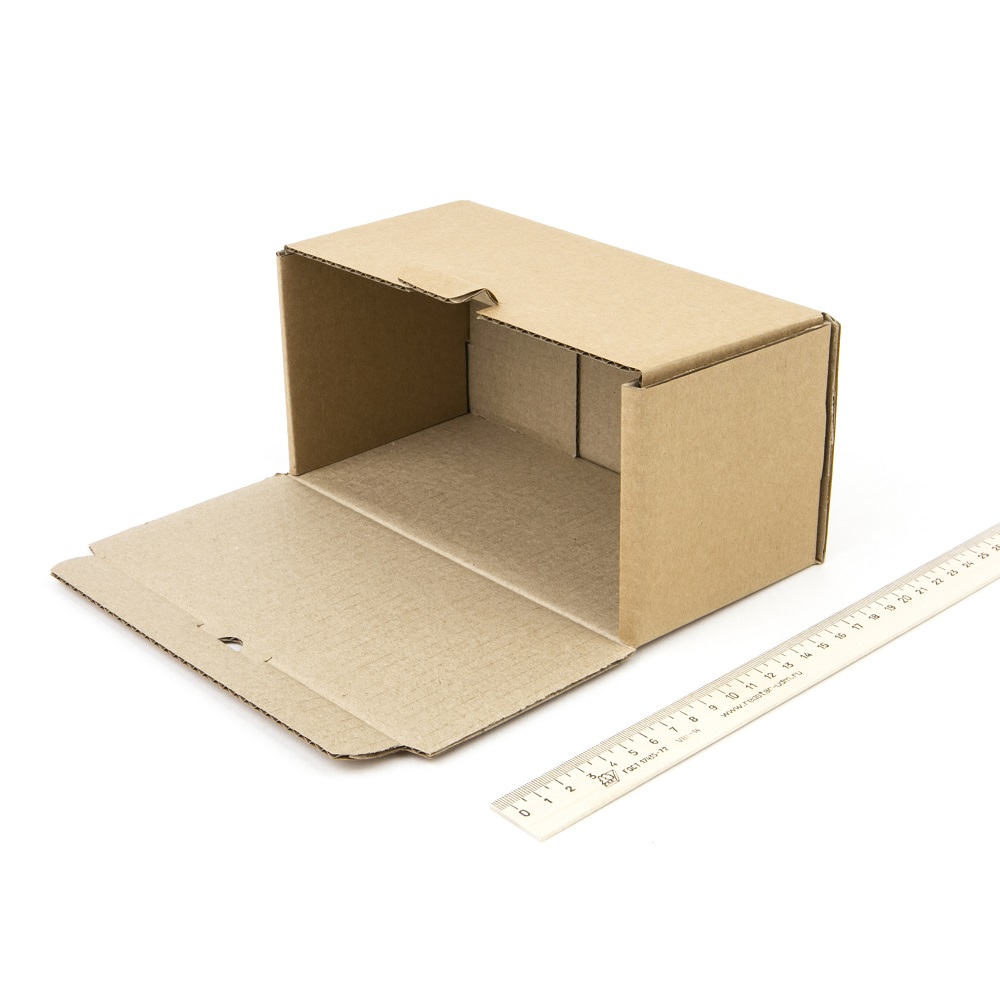 Картонная коробка 200x100x100 мм Т−24B бурый (фото 4) – купить в Москве