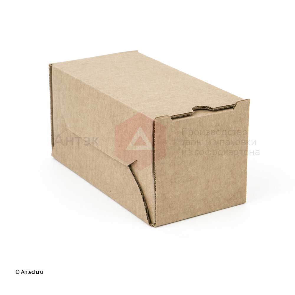 Самосборная коробка 100х100х200 мм Т−24B бурый (фото 5) – купить в Москве