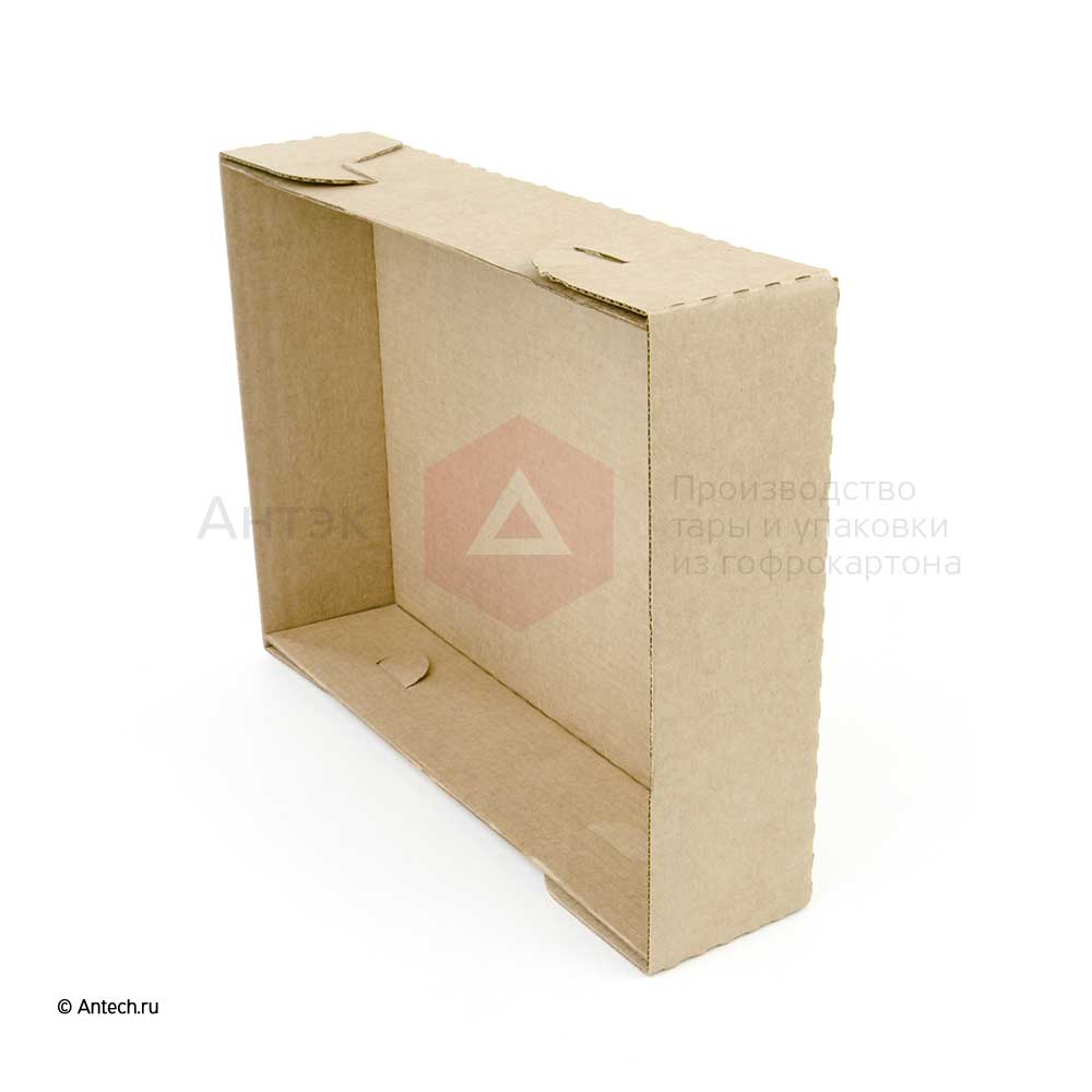 Коробка крышка-дно 400x300x100 мм Т−24B бурый (фото 4) – купить в Москве