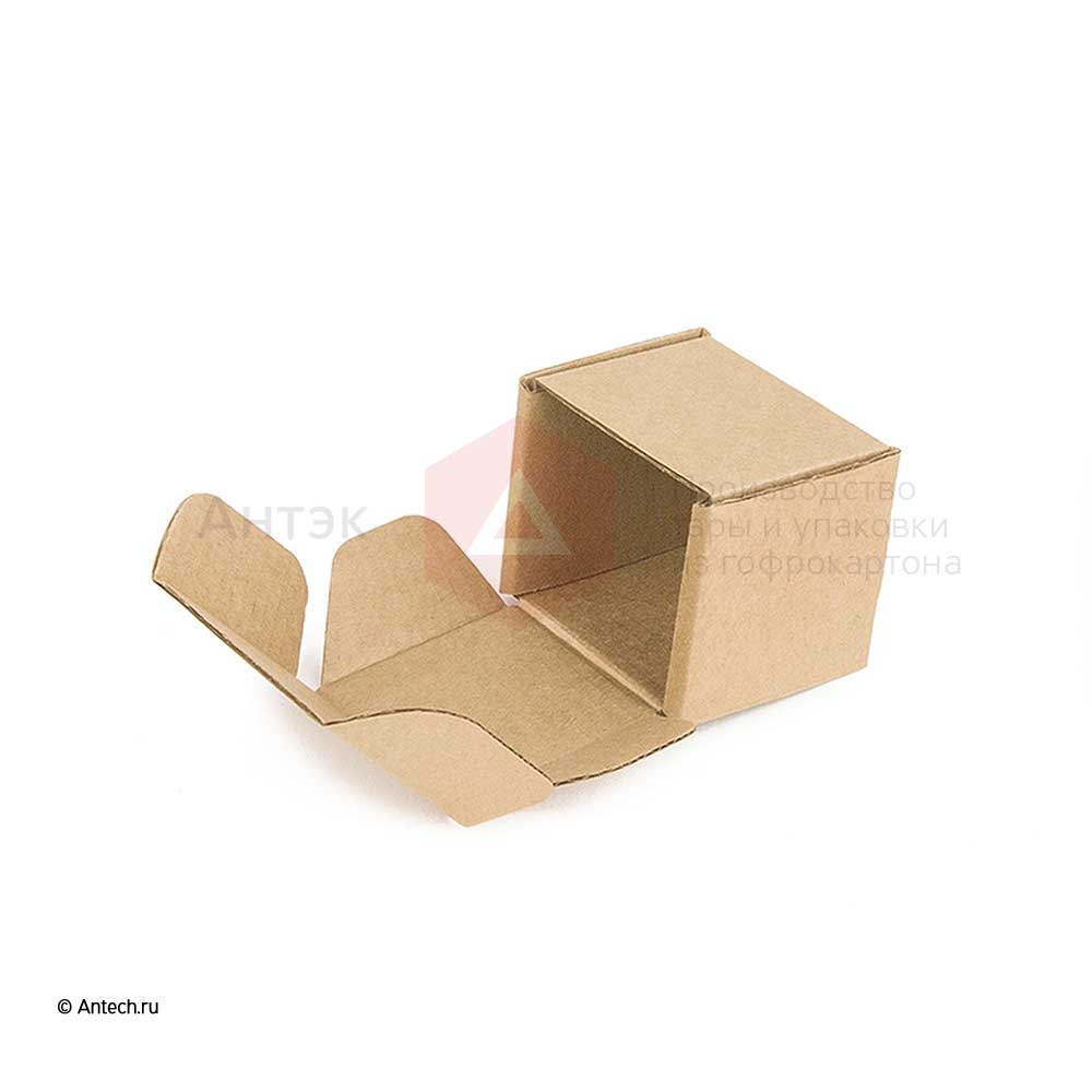 Маленькая коробка 45x45x45 мм МГК Т−24E бурая (фото 2) – купить в Москве