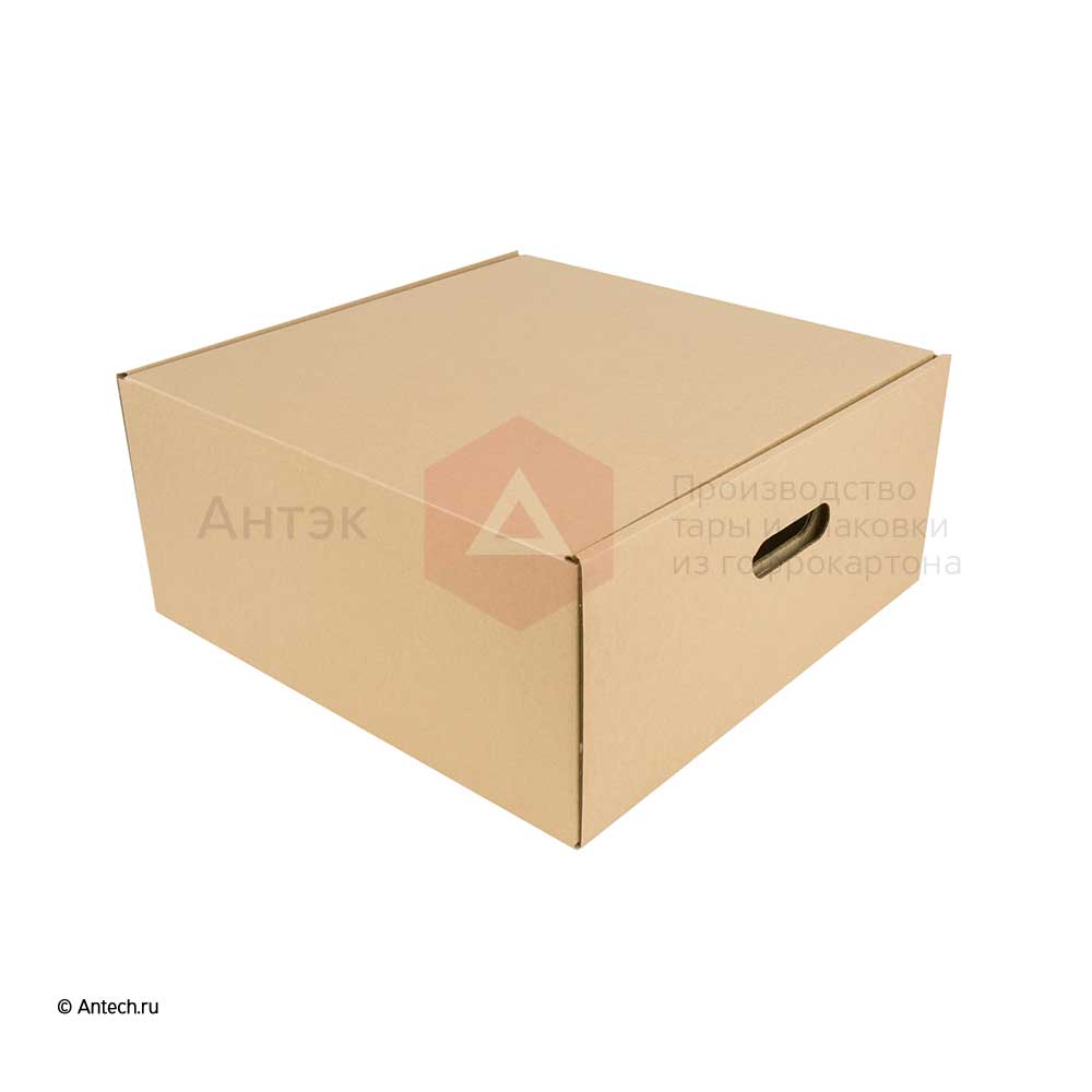 Самосборная коробка 440x440x205 мм Т−24B бурый (фото 5) – купить в Москве