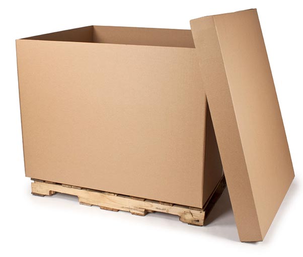 Картонные коробки с крышкой, которая снимается Из плотного прессованного картона